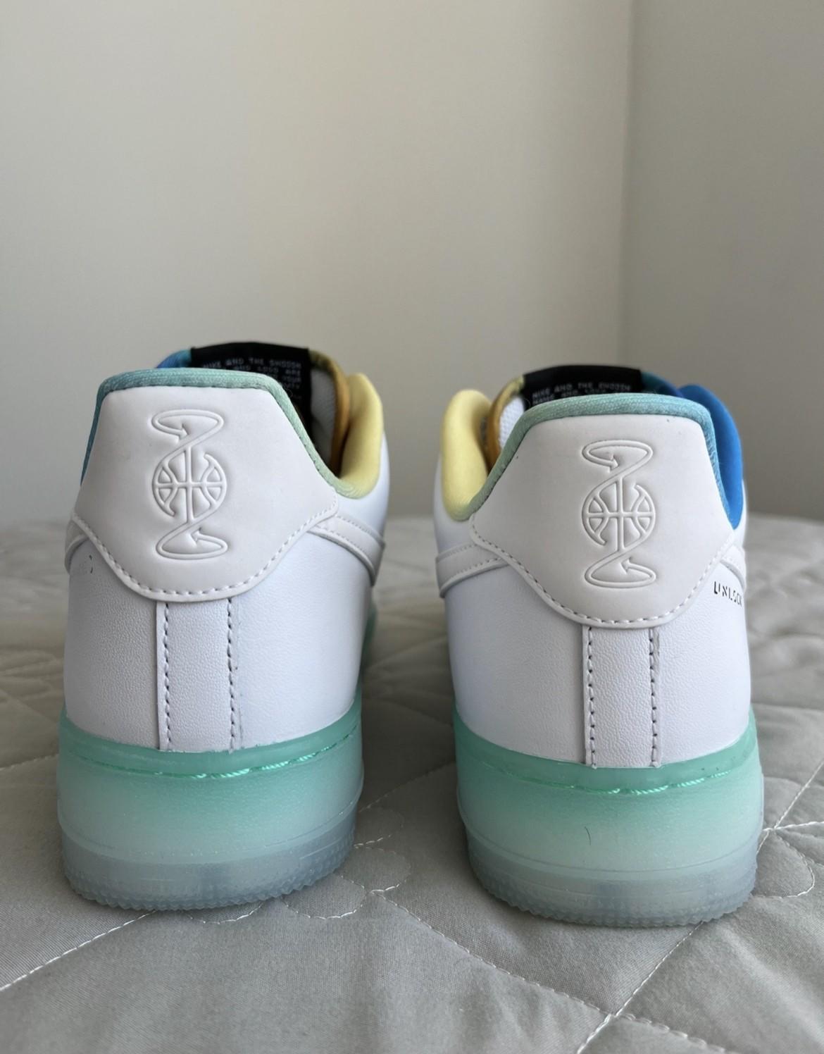 这款Air force 1 “Unlock your space”白蓝太好看了